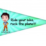 scrapboy bike flag scrapboy bike flag