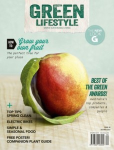 Green Lifestyle cover G Magazine cover Oct/Nov