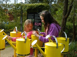 girls at cranbourne bot gardens