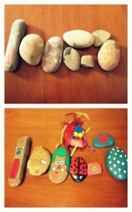 pet rocks can be decorated with a range of different materials