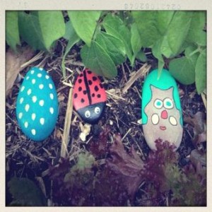 pet rocks in garden kids love pet rocks for the garden